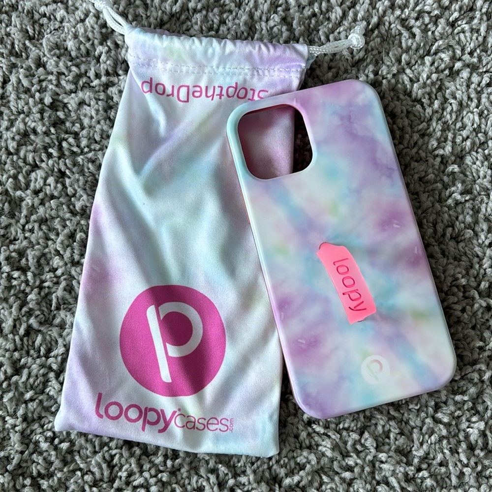 iPhone 12 Pro Loopy Phone Case - Tie Dye